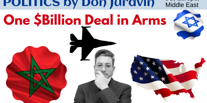 Morocco Israel Peace and billion-dollar arms deal, Don Juravin Reports
