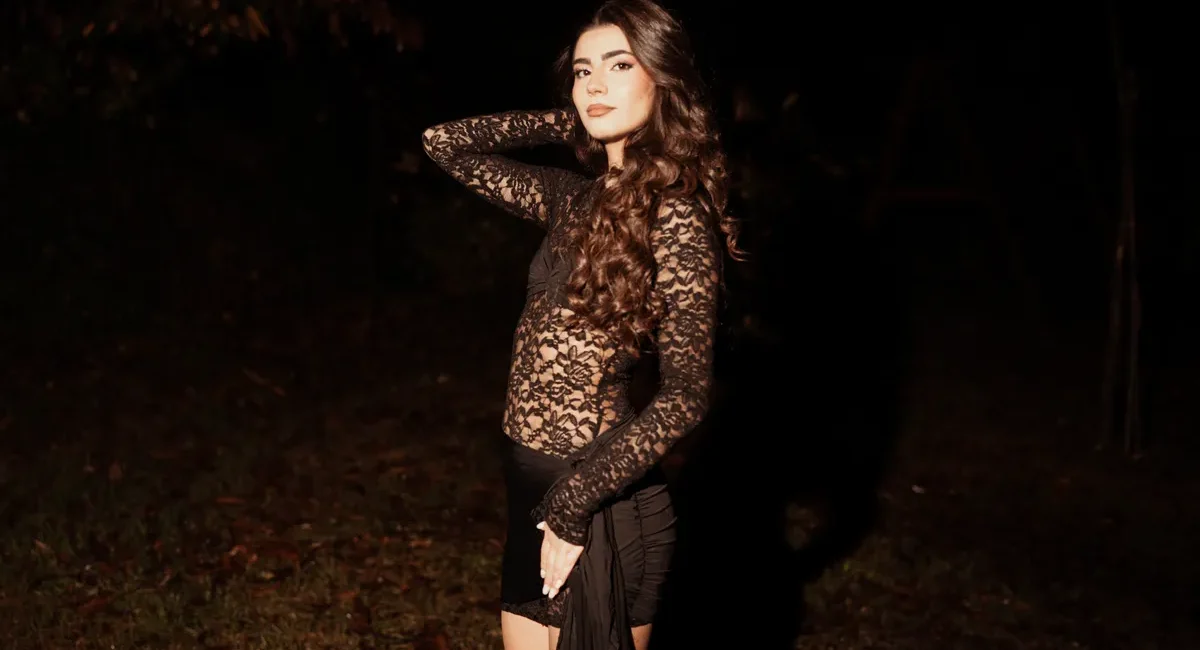Brooks Nader Saint Laurent dress