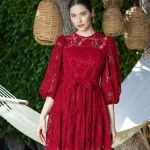 Brooks Nader Dolce Gabbana dress