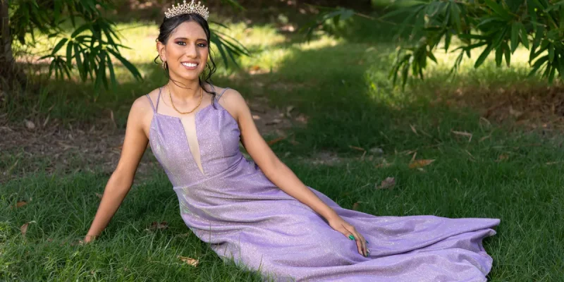 Sarah Pidgeon Chanel gown