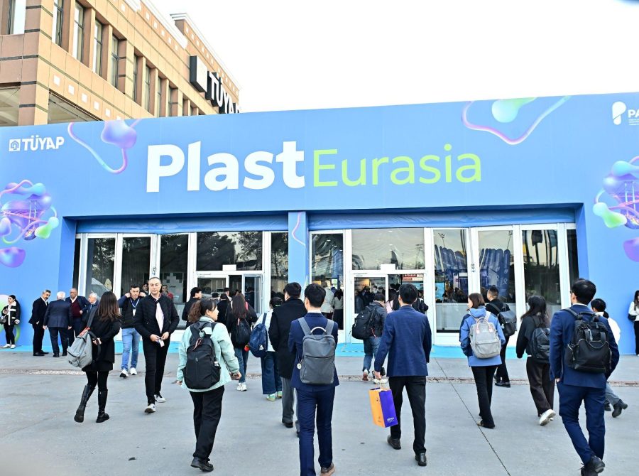 Plastics fair in Istanbul sets sights on European buyers for 35th anniversary edition: the Plast Eurasia entrance at Tüyap Fair and Congress Center, Istanbul